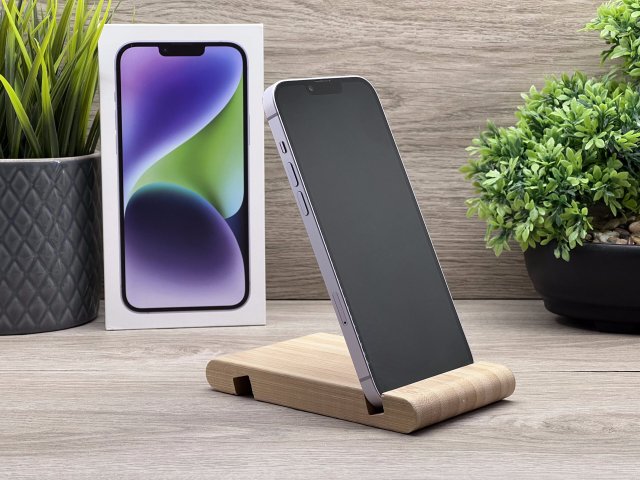iPhone 14 Plus Purple 128GB 2 ÉV Garanciával Számlával 91% Akku