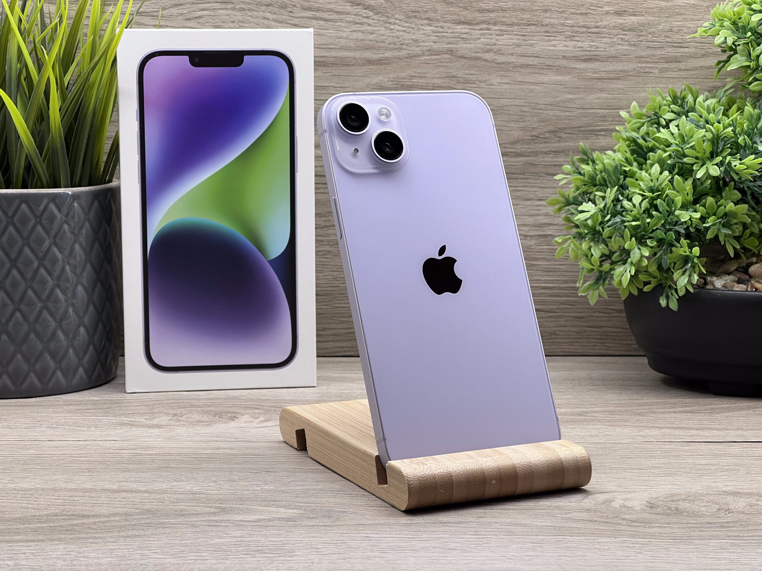 iPhone 14 Plus Purple 128GB 2 ÉV Garanciával Számlával 91% Akku