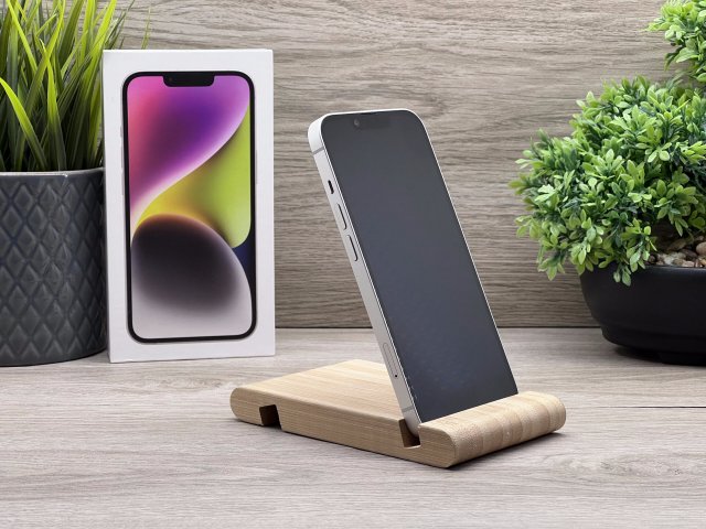 Hibátlan iPhone 14 Starlight 128GB 2 ÉV Garanciával Számlával 93% Akku