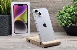 Hibátlan iPhone 14 Starlight 128GB 2 ÉV Garanciával Számlával 93% Akku