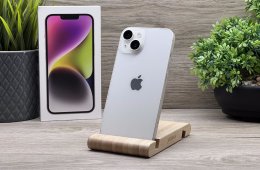 Hibátlan iPhone 14 Starlight 128GB 2 ÉV Garanciával Számlával 93% Akku