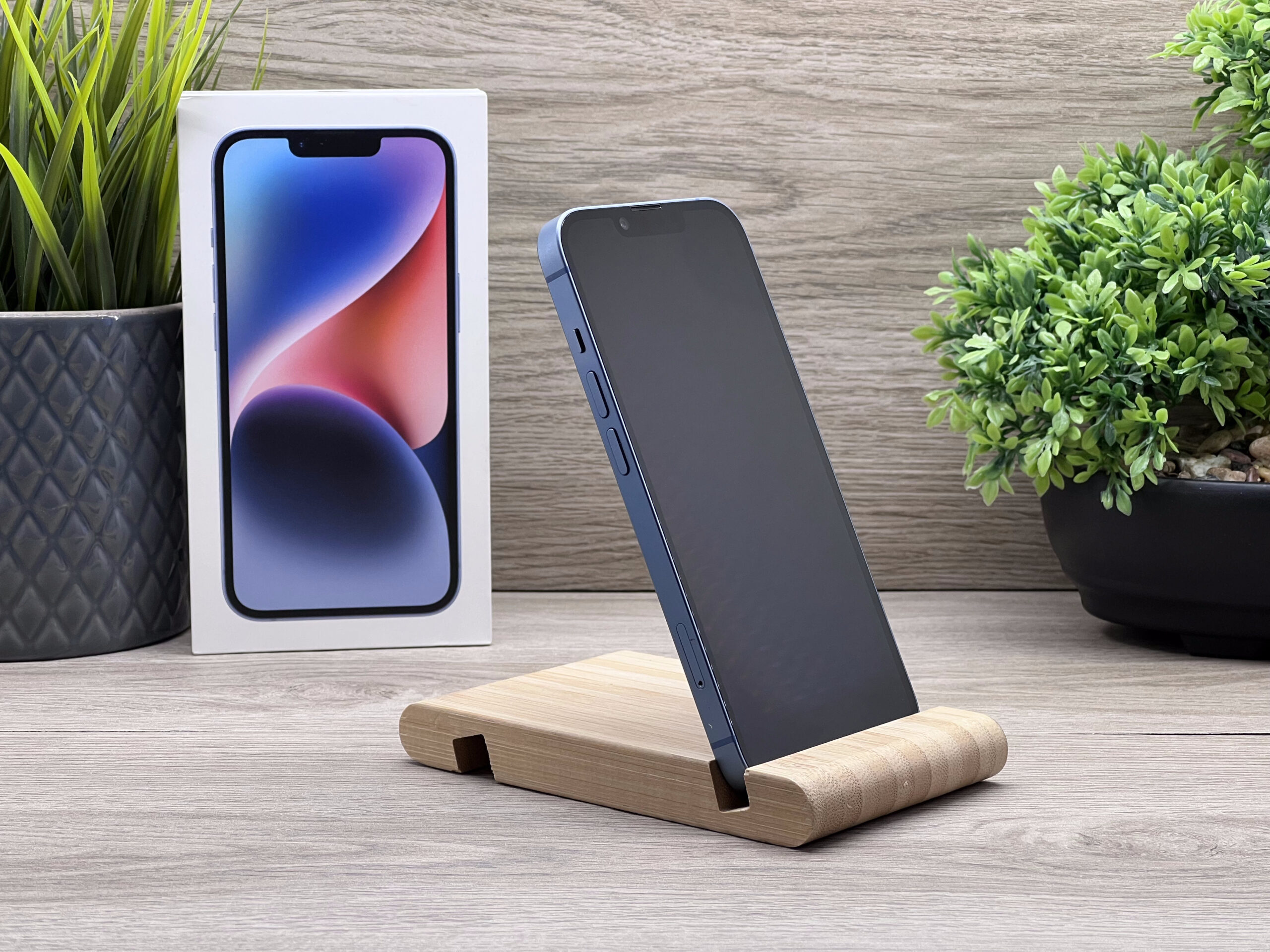 Hibátlan iPhone 14 Blue 128GB 2 ÉV Garanciával Számlával 93% Akku