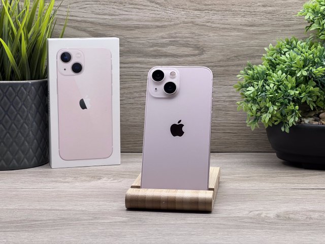 Hibátlan iPhone 13 Mini Pink 128GB 2 ÉV Garanciával Számlával 100% Akku