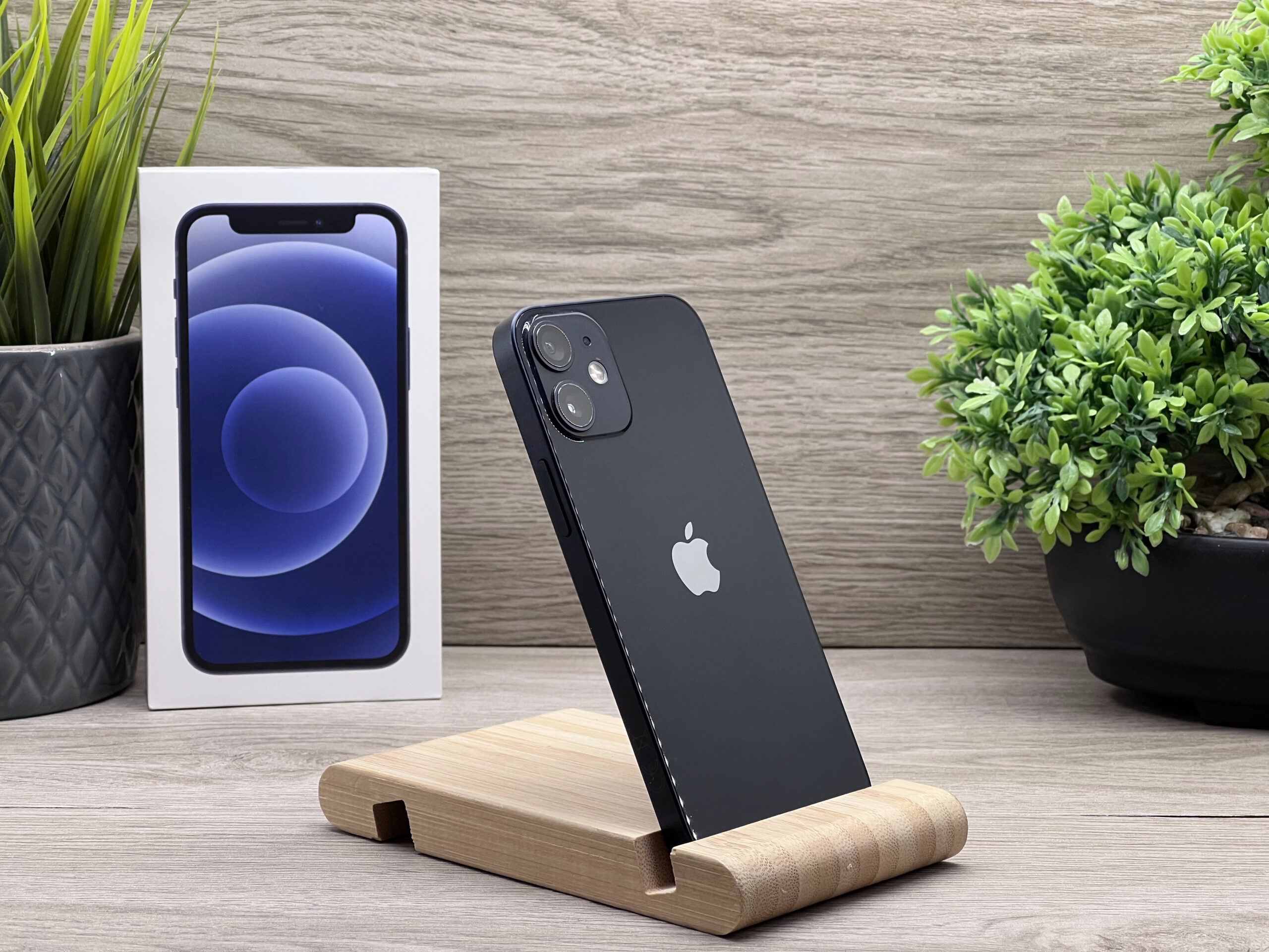 iPhone 12 Mini Black 128GB 2 ÉV Garanciával Számlával 100% Akku