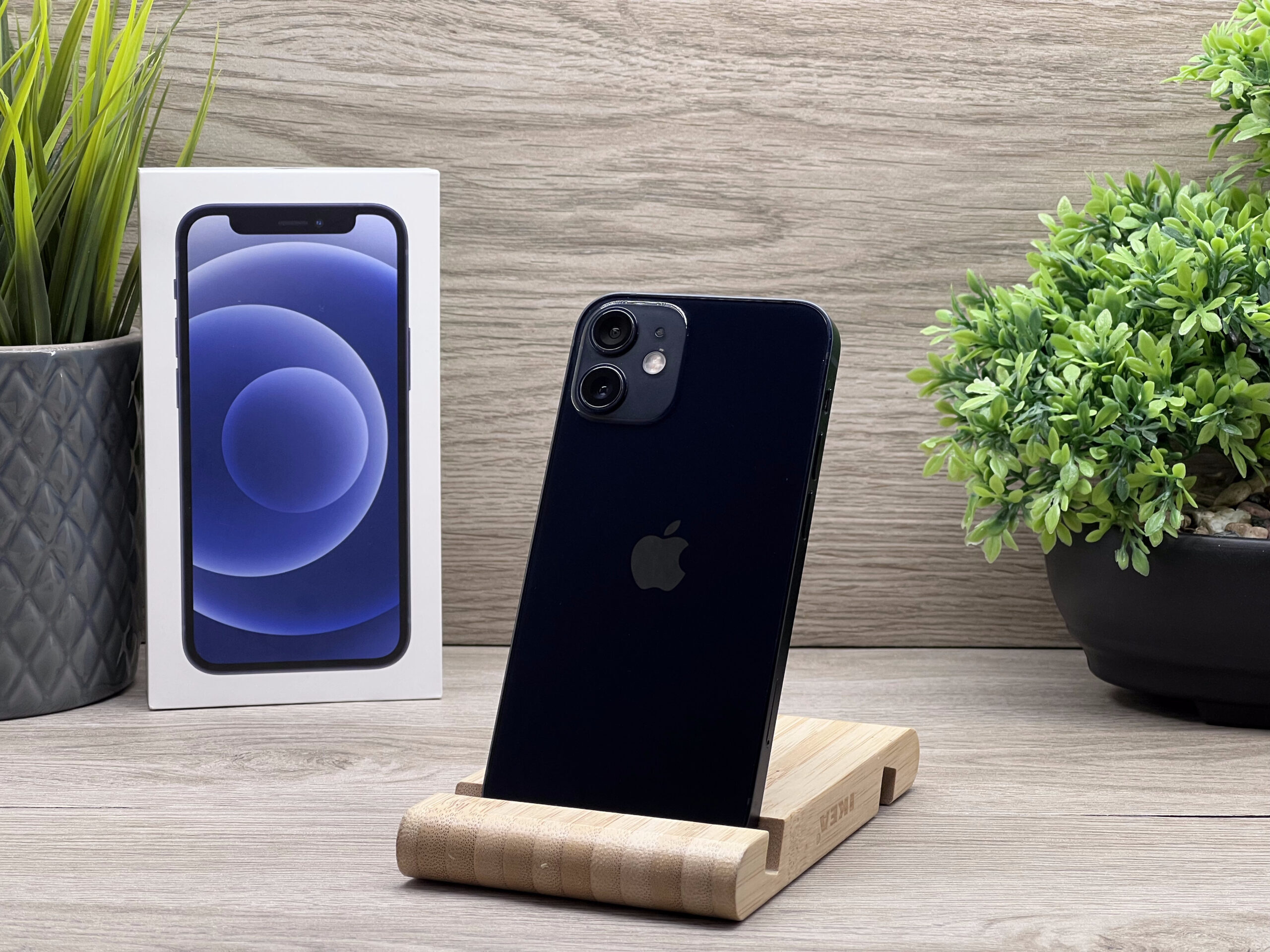 iPhone 12 Mini Black 128GB 2 ÉV Garanciával Számlával 100% Akku