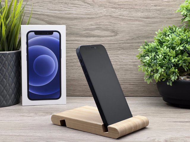 iPhone 12 Mini Black 128GB 2 ÉV Garanciával Számlával 100% Akku