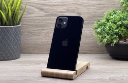iPhone 12 Black 64GB 2 ÉV Garanciával Számlával 93% Akku
