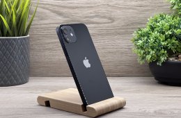 iPhone 12 Black 64GB 2 ÉV Garanciával Számlával 93% Akku