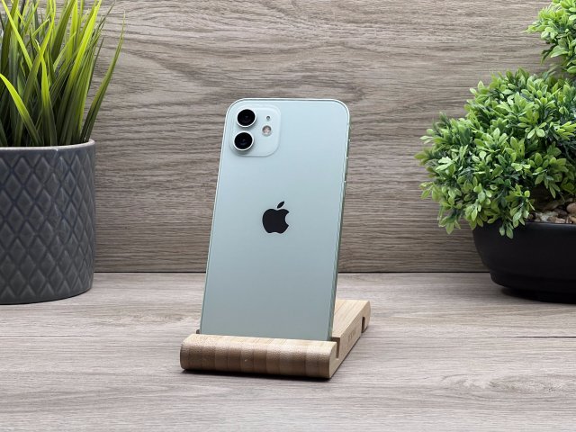 Hibátlan iPhone 12 Green 128GB 2 ÉV Garanciával Számlával 100% Akku