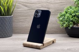 iPhone 12 Black 128GB 2 ÉV Garanciával Számlával