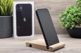 iPhone 11 Black 64GB 2 ÉV Garanciával Számlával 100% Akku