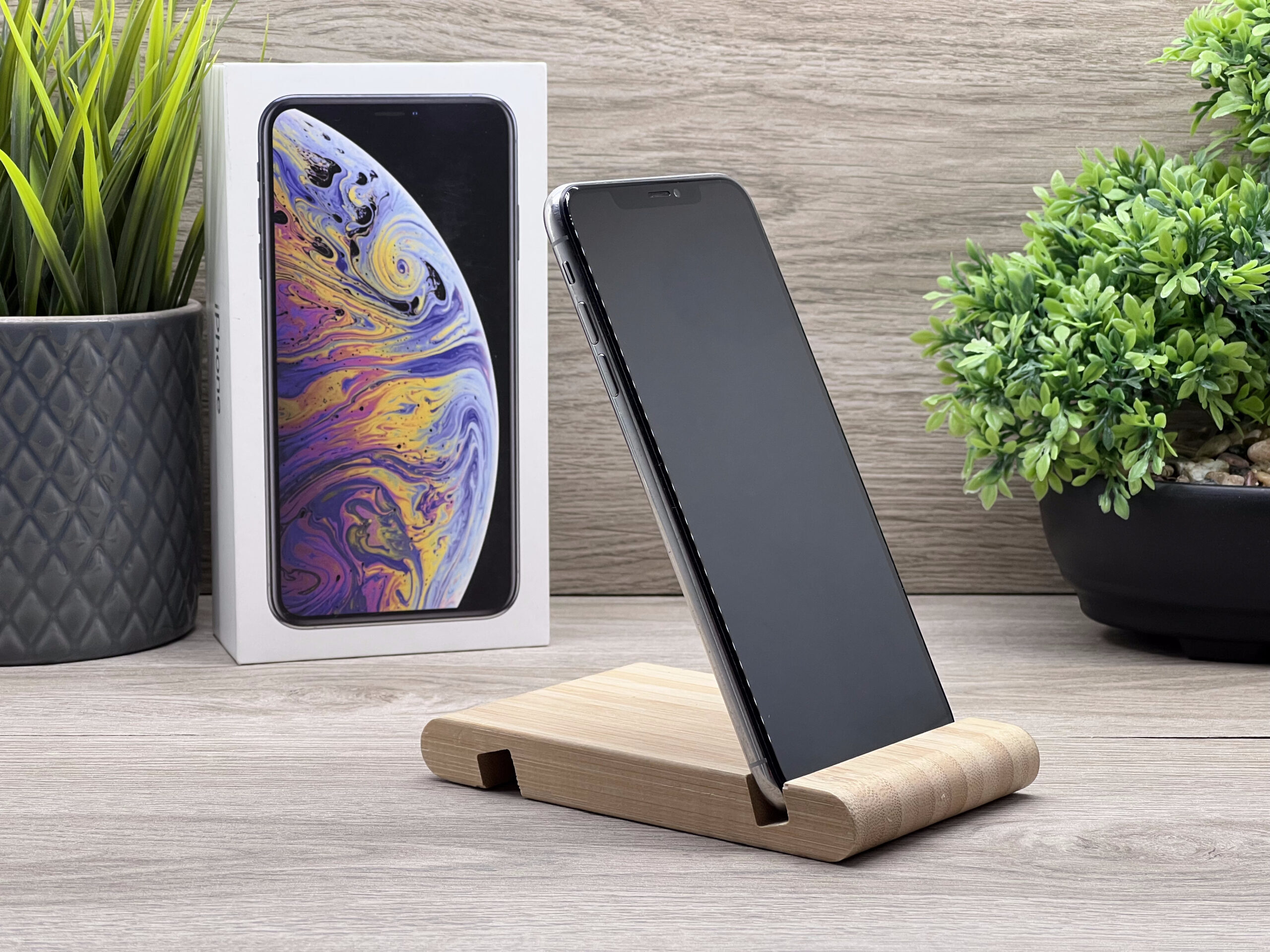 iPhone XS Max Silver 64GB 2 ÉV Garanciával Számlával 100% Akku