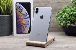 iPhone Xs Max Silver 64GB 2 ÉV Garanciával Számlával Aksi 100%