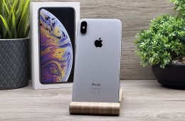 iPhone Xs Max Silver 64GB 2 ÉV Garanciával Számlával Aksi 100%