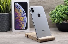 iPhone Xs Max Silver 64GB 2 ÉV Garanciával Számlával Aksi 100%