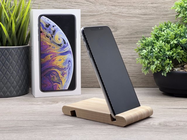 iPhone Xs Max Silver 64GB 2 ÉV Garanciával Számlával Aksi 100%