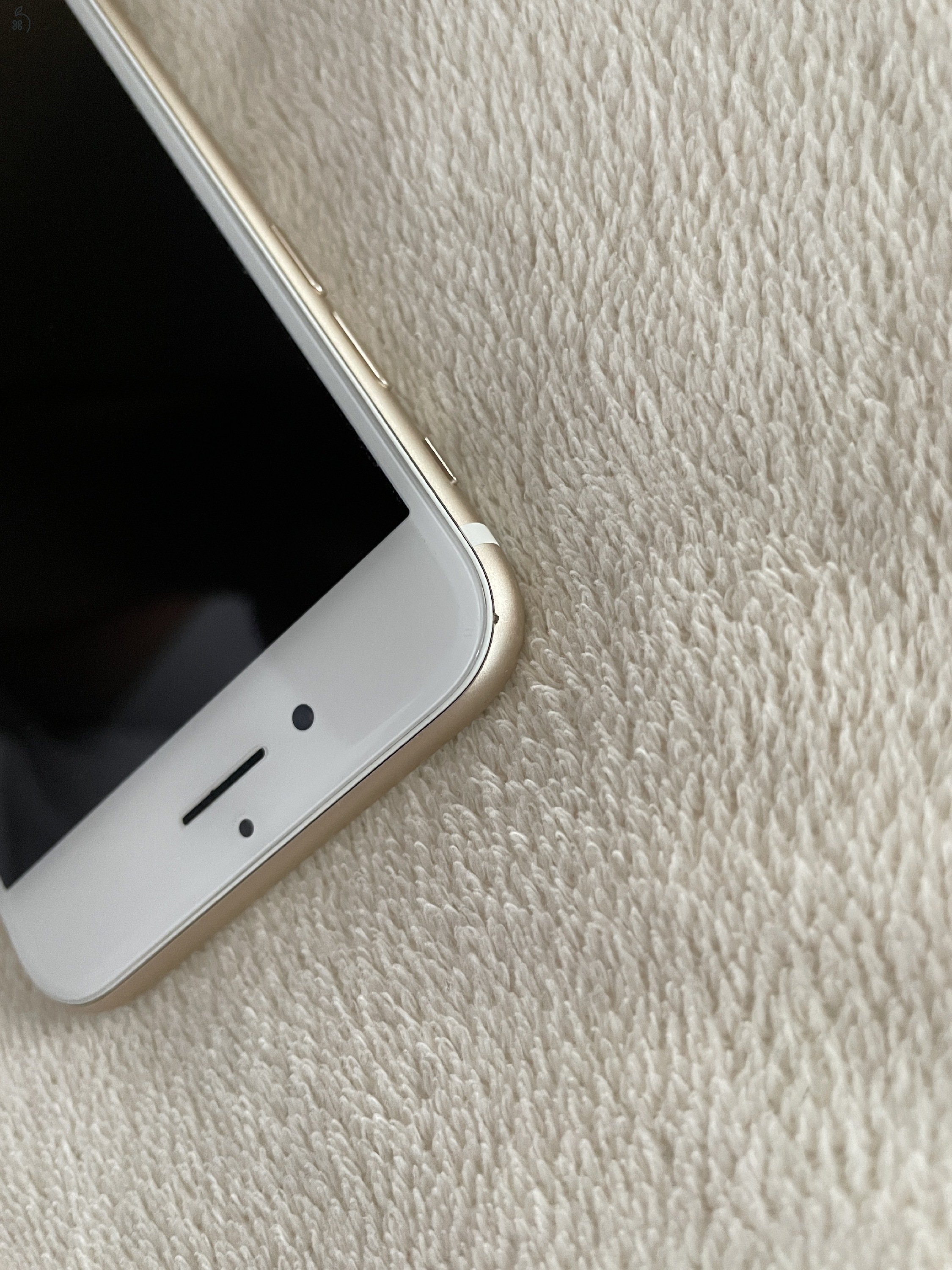 Eladó iPhone 7 gold, karcmentes, független, 128gb, 82%