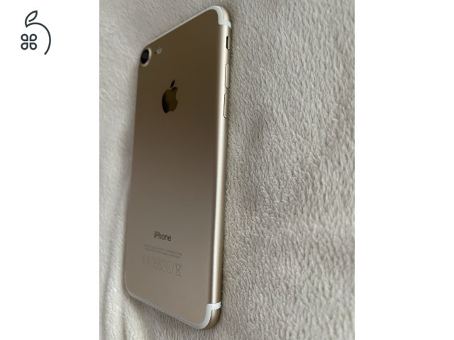 Eladó iPhone 7 gold, karcmentes, független, 128gb, 82%