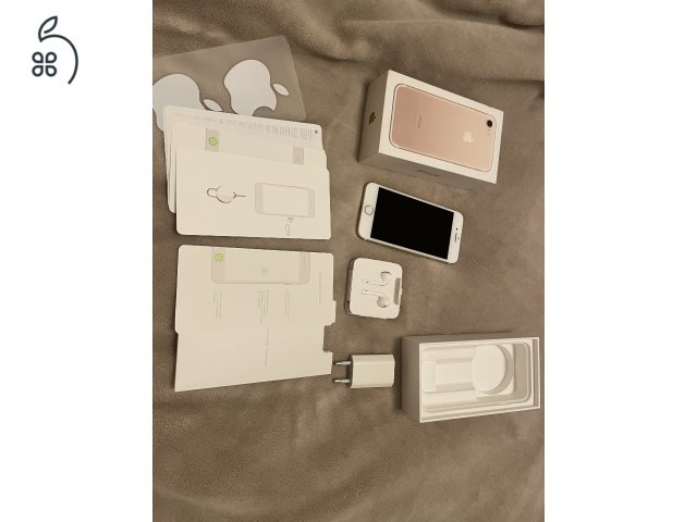 Eladó iPhone 7 gold, karcmentes, független, 128gb, 82%