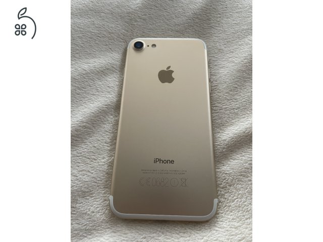Eladó iPhone 7 gold, karcmentes, független, 128gb, 82%
