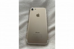 Eladó iPhone 7 gold, karcmentes, független, 128gb, 82%