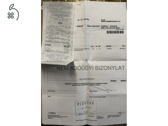 Garanciális 2027.04 Apple Watch Ultra 2