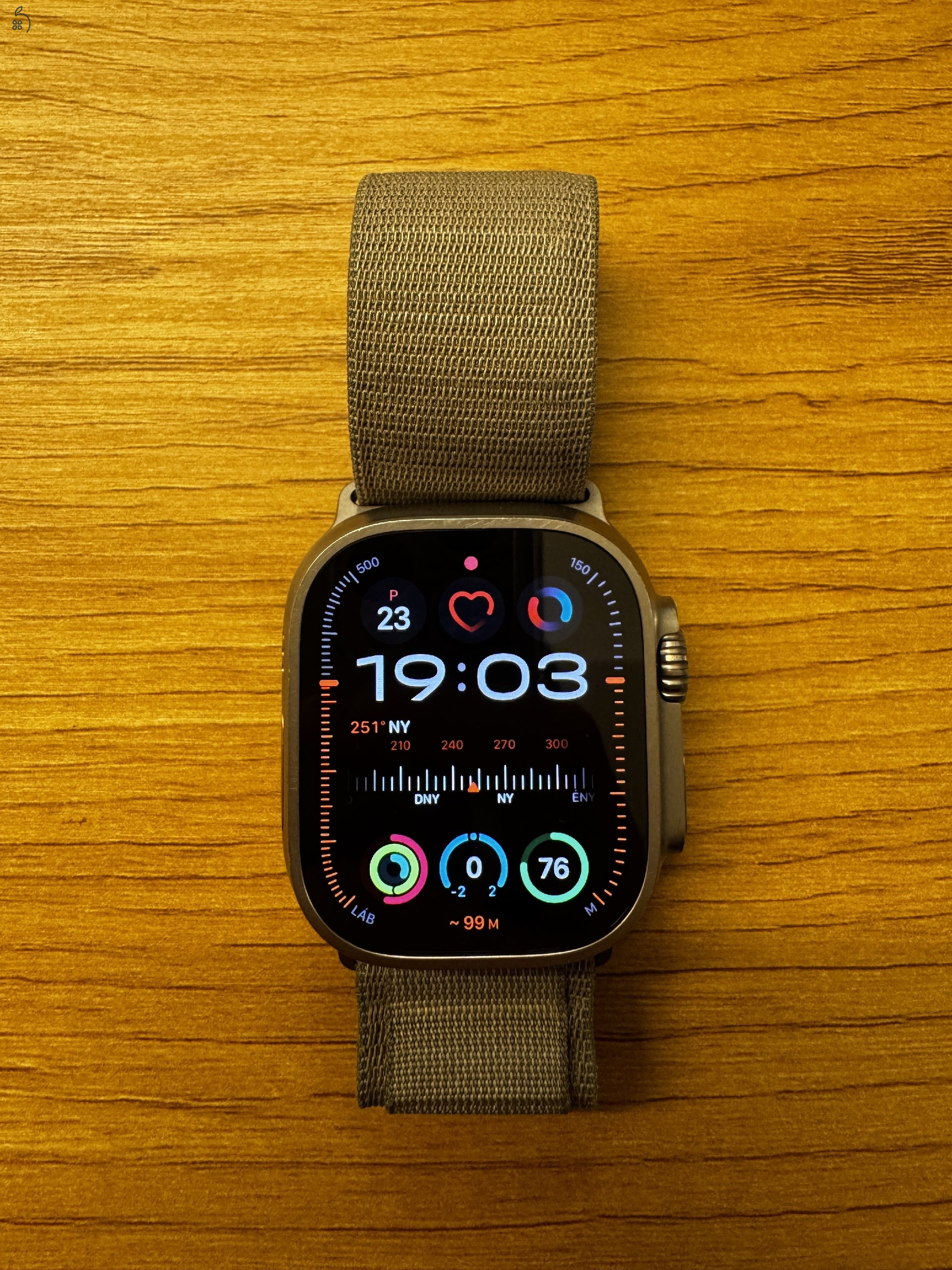 Garanciális 2027.04 Apple Watch Ultra 2