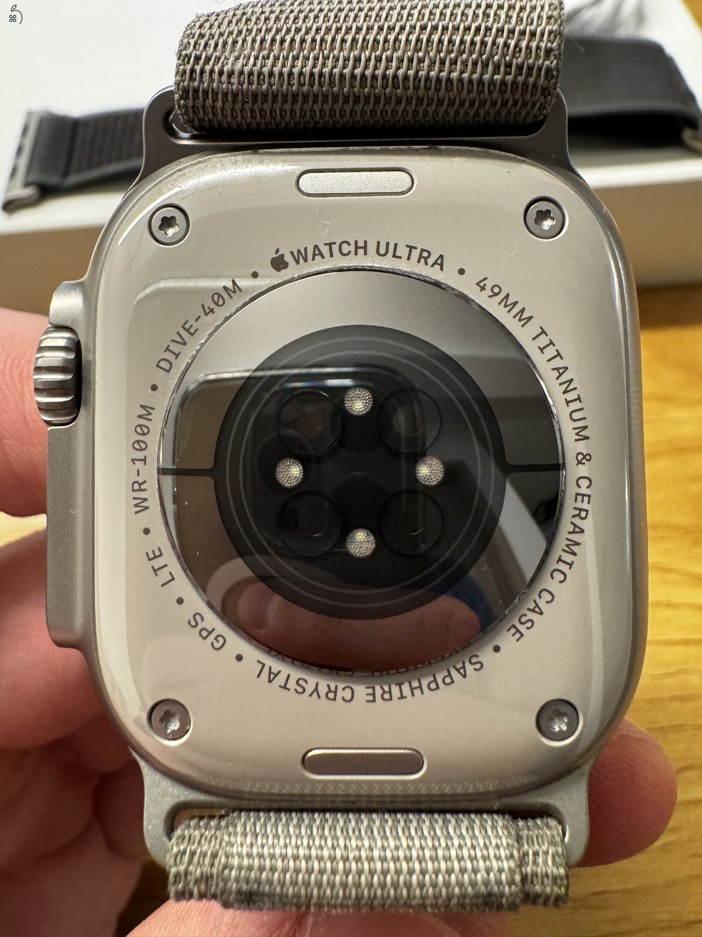 Garanciális 2027.04 Apple Watch Ultra 2