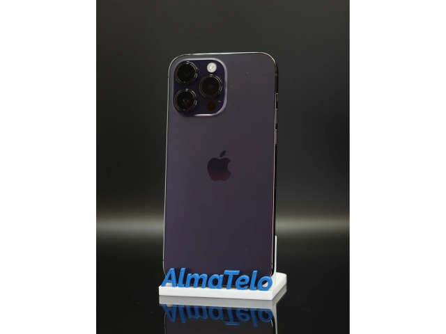 Apple iPhone 14 Pro Max 256 GB Deep Purple 100% akku - 12 HÓ GARANCIA