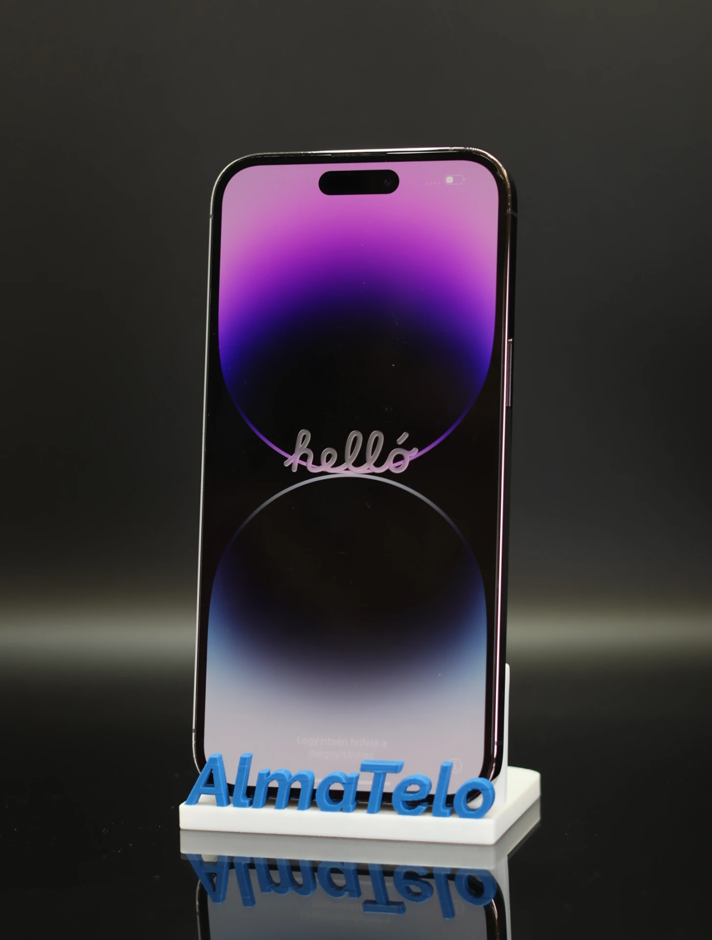 Apple iPhone 14 Pro Max 256 GB Deep Purple 100% akku - 12 HÓ GARANCIA