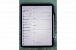 iPad Pro 5. gen 256 gb 12.9 tokkal pennel papír fóliával