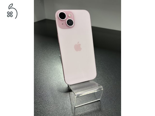 iPhone 15 128 GB Rózsaszín eladó - 85% Akku - Független