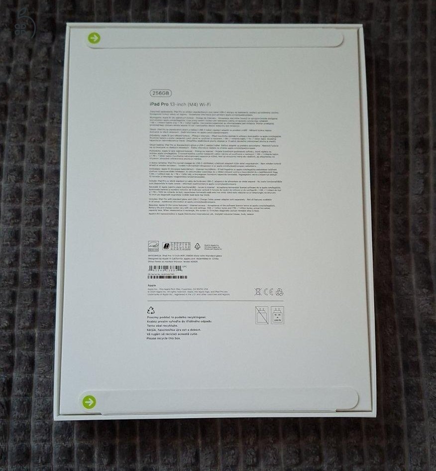 Bontatlan, új iPad iPad Pro 13 M4 Wi-Fi - 256Gb