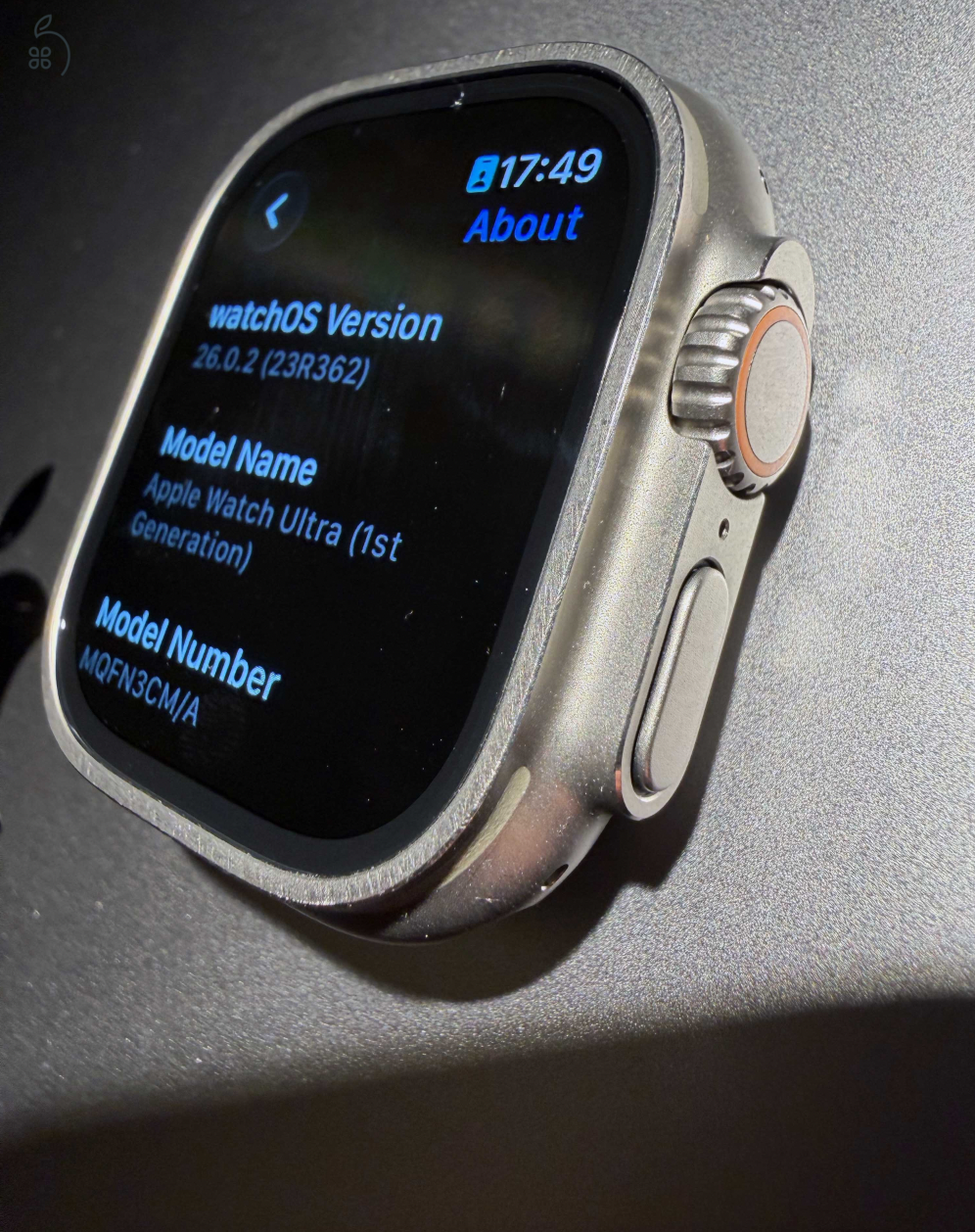 Apple Watch Ultra 1 (49mm) – 89% akku, szép állapot