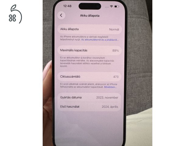 Iphone 15 pro Natural Titanium 128Gb