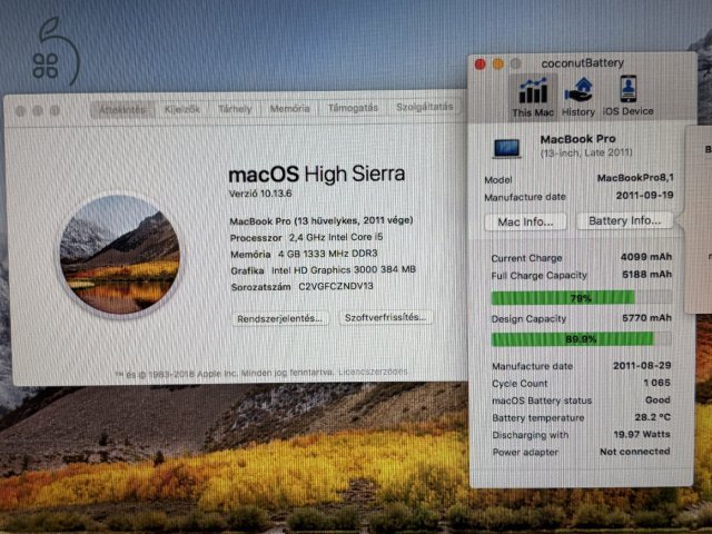 Apple MacBook Pro 2011 vége