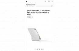 Apple iPad Air Magic Keyboard (11”, fehér, HU)