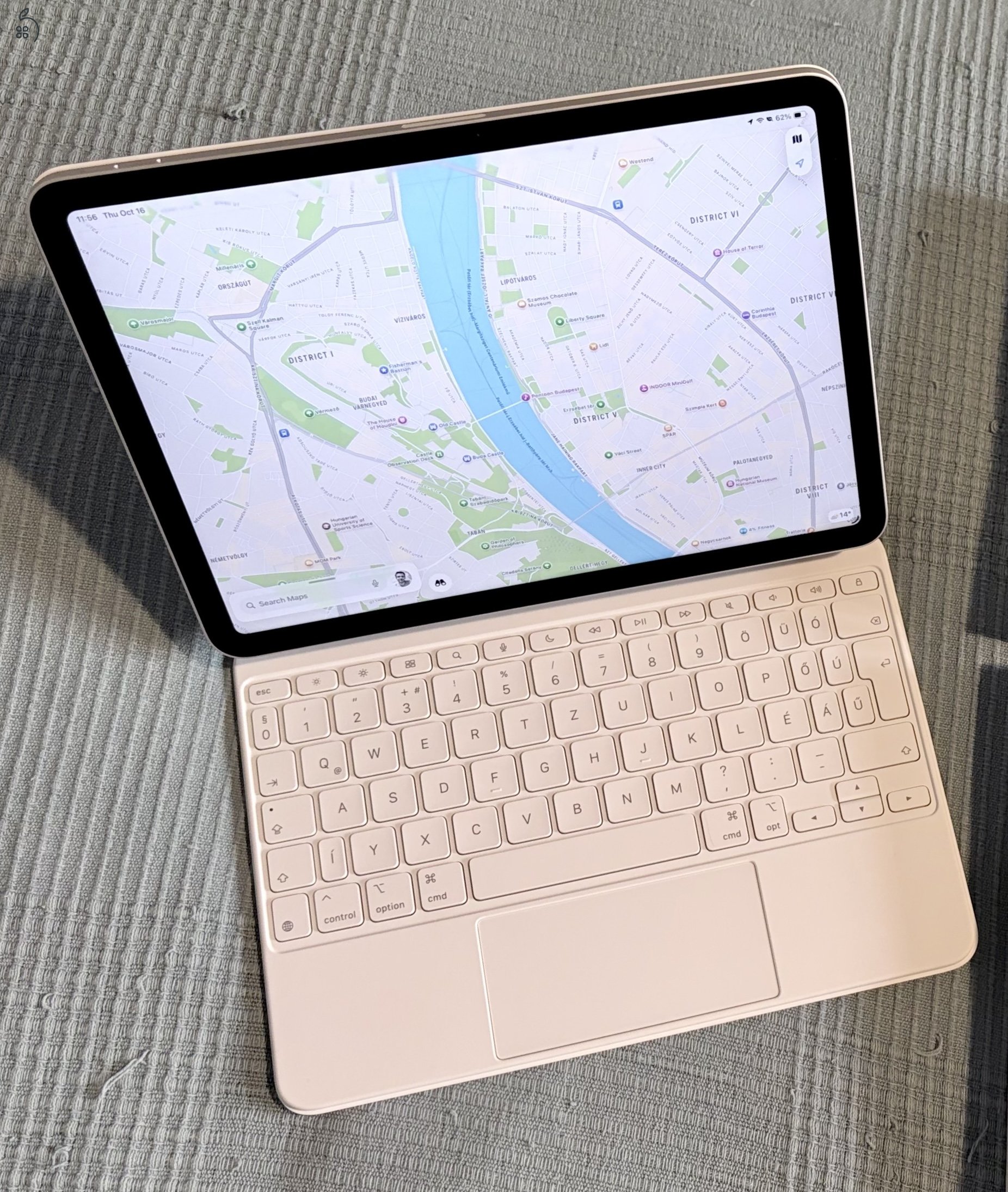 Apple iPad Air Magic Keyboard (11”, fehér, HU)