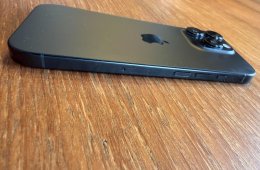 iPhone 16 Pro 256GB Black Titanium – 94% akku, 307 ciklus – megkímélt, működik hibátlanul