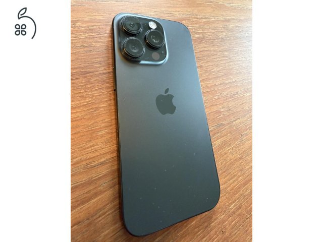 iPhone 16 Pro 256GB Black Titanium – 94% akku, 307 ciklus – megkímélt, működik hibátlanul