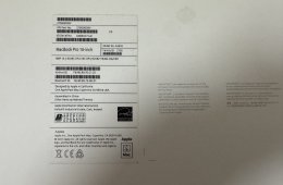 2021 Macbook Pro 14, M1 Pro (8 CPU, 14 GPU), 32GB, 1TB, Silver