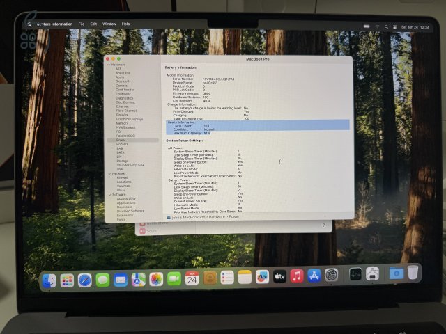 2021 Macbook Pro 14, M1 Pro (8 CPU, 14 GPU), 32GB, 1TB, Silver