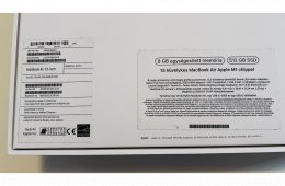 Eladó MacBook Air (M1) 8GB RAM, 512 GB SSD (első tulajdonostól, iStyle számlával!)