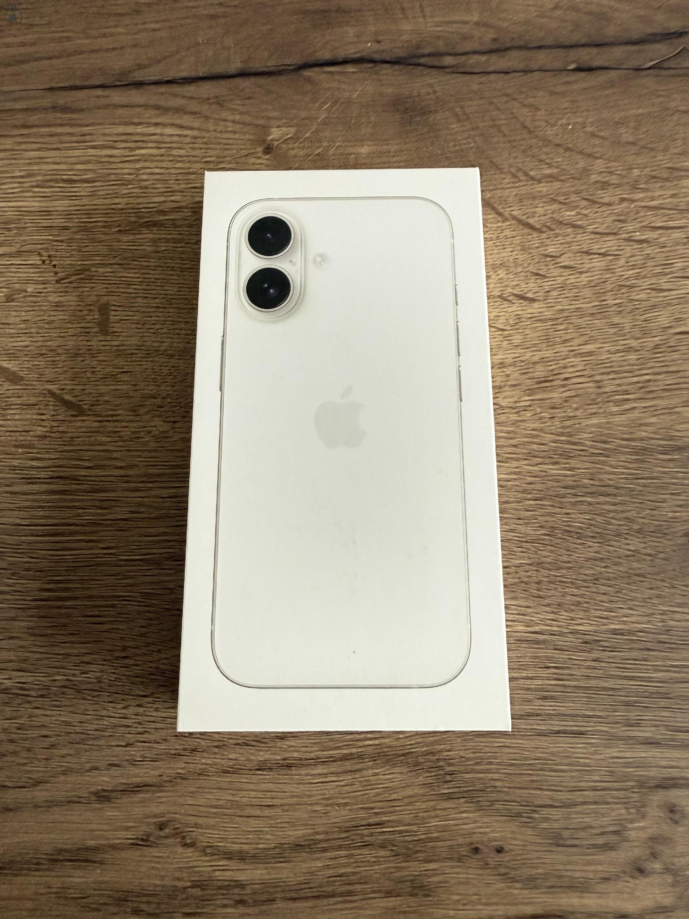 iPhone 16 128 GB WHITE / Ultramarine / Teal - Bontatlan - 1 Év Apple Garancia