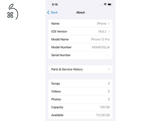 iPhone 12 Pro 128 GB – szép állapotú, akku cserélve, tokokkal