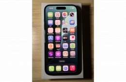 iPhone 15 128GB, fekete, garanciális