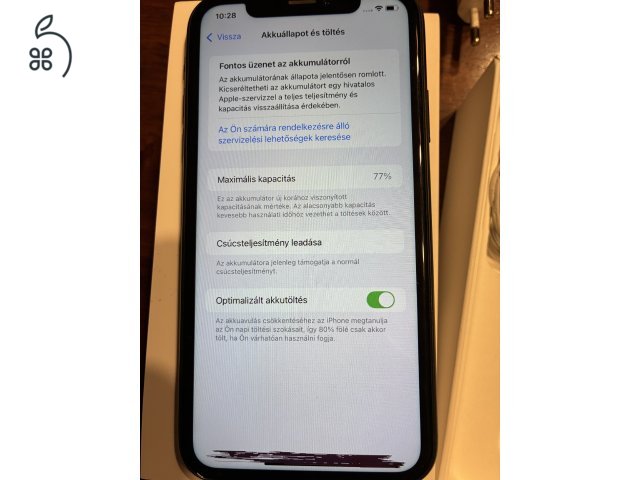 iPhone XR 64 GB fekete