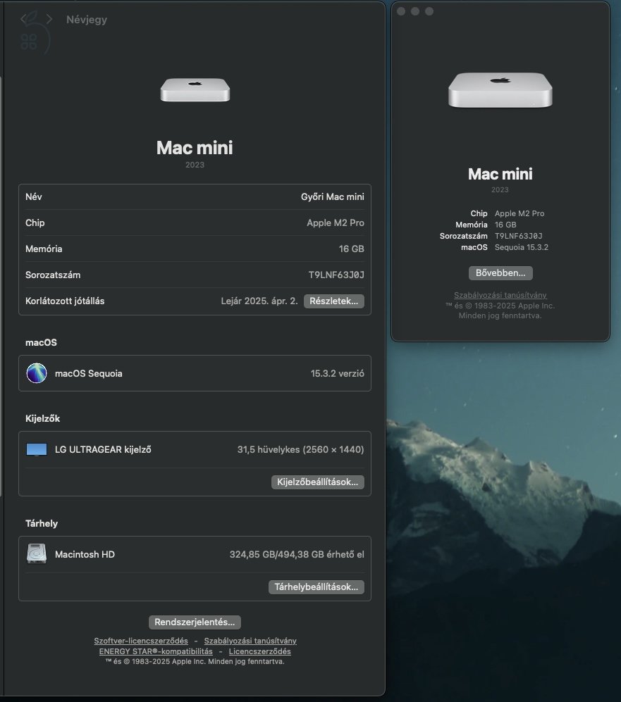 Apple Mac Mini M2 Pro (2023) + Logitech Mx Master 3