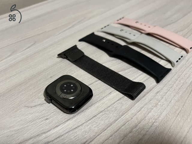 Apple Watch S11 GPS + Cellular 42mm, Palaszürke Titánium