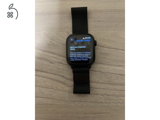 Apple Watch S11 GPS + Cellular 42mm, Palaszürke Titánium